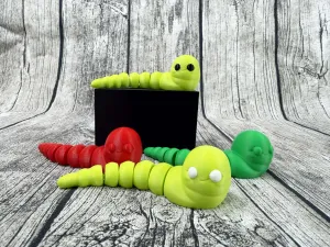Articulated Wiggle Worm