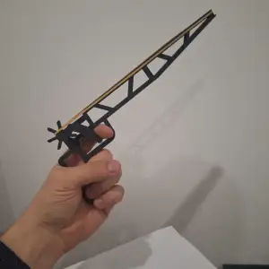Rubber Band Long Gun