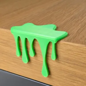 Tropfende Pfütze Slime Schleim Halloween
