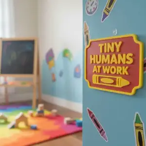 Tiny humans at work