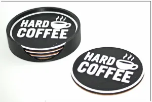 Hard Coffee Coasters