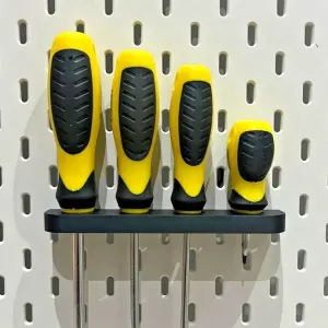 Ikea Skadis Screwdriver Holder For Pegboard