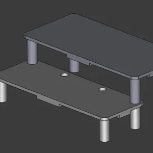 two-tier stand