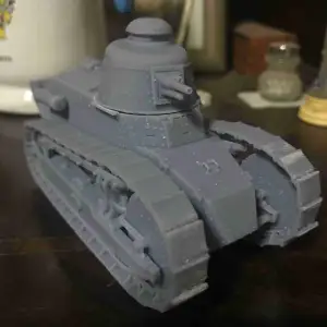 Renault FT17 Tank 28mm Scale