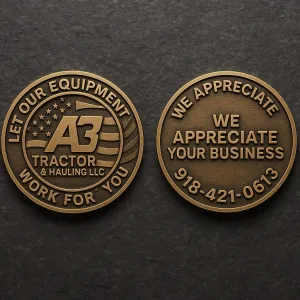 A challenge coin
