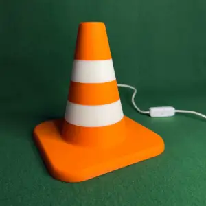 TRAFFIC CONE LAMP - ORIGINAL DESK LAMP
