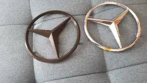 Mercedes logo 206 mm dia