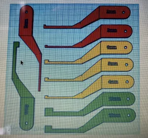 Brake gauges (green)