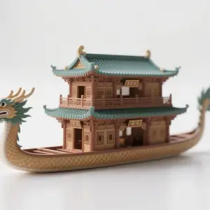 端午节龙舟游船