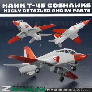 McDonnel DOUGLLAS T-45 GOSHAWK (Both ASSEMBLED+ BY PART) V1