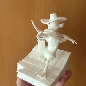 Darkwing on a roof