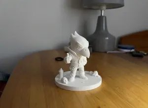 Crow – Brawl Stars Inspired Assassin Figurine