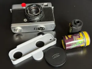 CHAIKA II Vintage Camera Stand | 3D Printed PLA Display Base