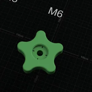 KNOB - PRONG INSERT - M6 [SET 4 of 7]