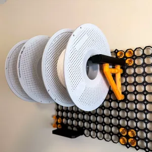 Lift & Lock – Quick-Change Filament Spool Holder, Multiboard