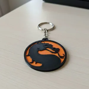 Keychain Mortal Combat Video Games