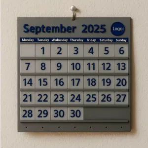 Modular Wall Calendar - Fully Customizable Timekeeper