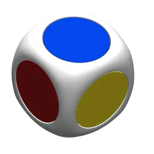 Colored Dice