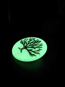 Customizable Disc Golf Mini Marker - Blank Canvas Base