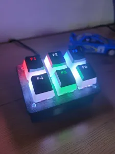MULTIFUNCTION KEYBOARD WITH RGB BACKLIGHT