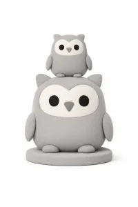 décoration hibou cute minimaliste