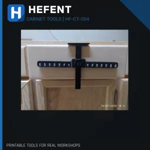 Drawer and Door Handle Drilling Template — 32 mm System