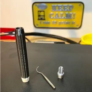 Dental scraper tool replacement handle