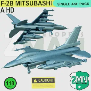 F-2A MITSUBASHI ( SINGLE ASP PACK) STYLE-C