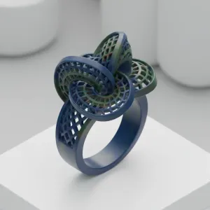 Celestial Spiral Bloom Ring – Noah0x03