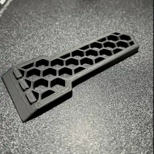 Reusable scraper with separate blade