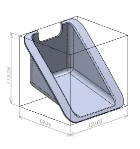 Anti-Reflection Rear Camera Cover for Mirror Dashcams (Custo