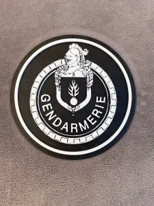 Emblem, departmental road safety squadron of gendarmerie