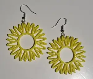 Earrings - 080 - Easy Print - Free