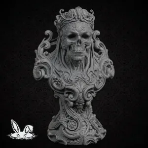 Skeletal Bust Baroque