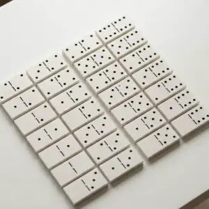 Dominoes game and box