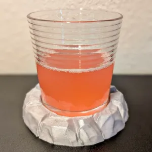 Boulder Cupholder – Rugged 3D Printed Drink Base