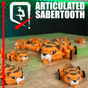 Articulated Sabertooth — The Segmented Prehistoric Prowler