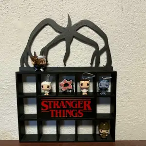 Stranger things shelf for 12 Kinder Joy figures
