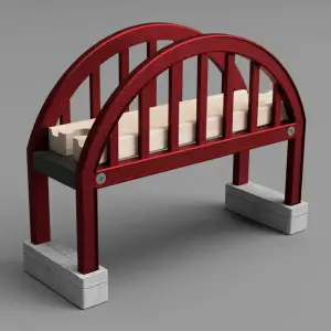 Railway bridge (wooden rails)