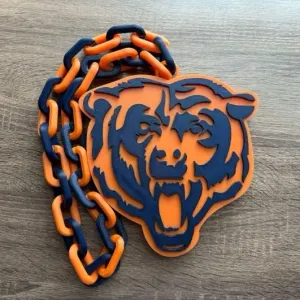 da bears hype chain pendent