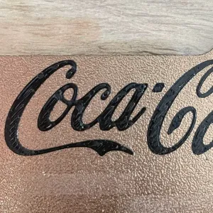 Wall art coca cola