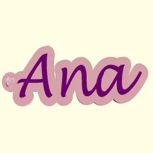 Ana keychain - llavero