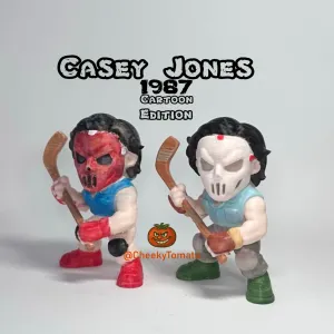 Casey Jones – TMNT 1987 DeskBuddy Figurine