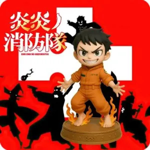 Shinra Kusakabe Fire Force anime chibi