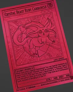 crystal beast ruby carbuncle - yugioh