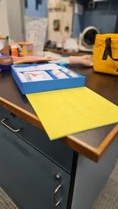FIRST AID KIT SUPPLY AND EQUIPMENT HOLDER BOX