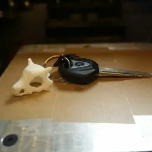 cubone keychain