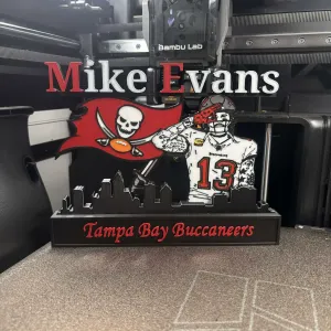 NFL - Tampa Bay Buccaneers Mike Evans Display