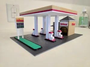 Wawa Gas Station Diorama