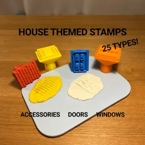 House Themed Stamps